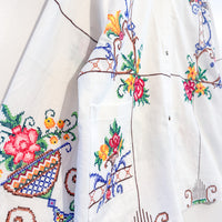 Marley embroidered linen shirt