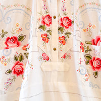 Margo Hand Embroidered Linen Dress