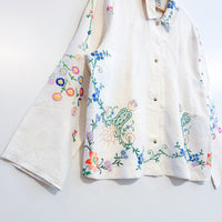 Marley embroidered linen shirt