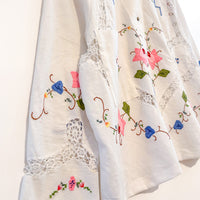 Marley embroidered linen shirt