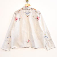 Marley embroidered linen shirt