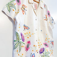 Dallas Unisex Linen Cuban Shirt