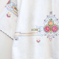 Cropped Dallas Unisex Linen Cuban Shirt