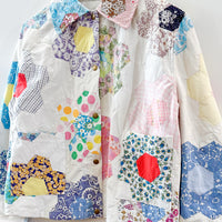 Marley Patchwork Lightweight Chore Jacket