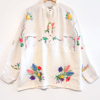 Margo Hand Embroidered Painters Shirt