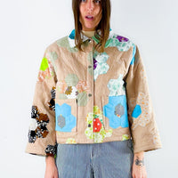 Marley Quilted Patchwork Chore Jacket