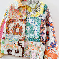 Marley Quilted Patchwork Chore Jacket