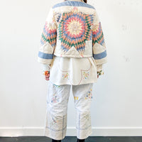 Marley Patchwork Lightweight Chore Jacket