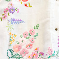 Marley embroidered linen shirt