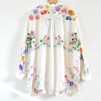 Margo Hand Embroidered Painters Shirt