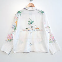 Marley embroidered linen shirt