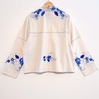 Marley embroidered linen shirt