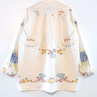 Margo Hand Embroidered Linen Dress