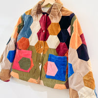 Marley Quilted Patchwork Chore Jacket