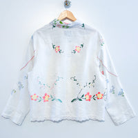 Marley embroidered linen shirt