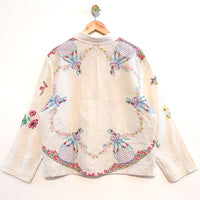 Marley embroidered linen shirt