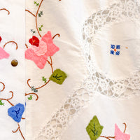 Marley embroidered linen shirt