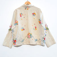 Marley embroidered linen shirt
