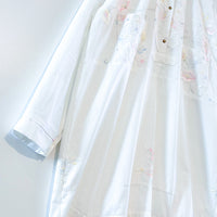 Margo Hand Embroidered Linen Dress
