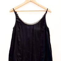Vintage Black Slip Cami