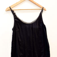 Vintage Black Slip Cami
