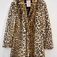 Vintage Leopard Print Coat