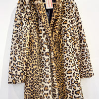 Vintage Leopard Print Coat