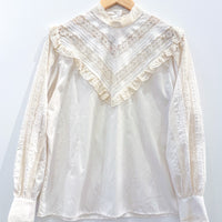 Vintage Victorianna Lace Blouse