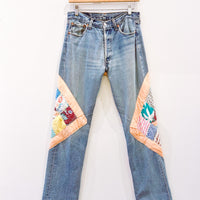 Reworked Patchwork Levi’s 501’s