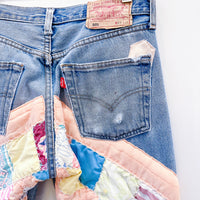 Reworked Patchwork Levi’s 501’s