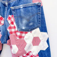 Reworked Patchwork Levi’s 501’s
