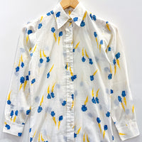 Vintage Carrot Print Shirt