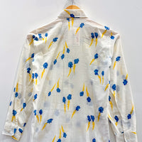 Vintage Carrot Print Shirt