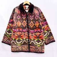 Vintage Navajo Woven Tapestry Jacket