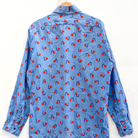 Vintage Tulip Dagger Collar Shirt