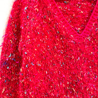 Vintage Speckled Hairy Knit Jumper