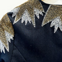 Vintage Dynasty Star Burst Beaded Jacket