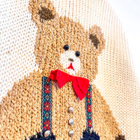 Vintage Teddy Bear Jumper