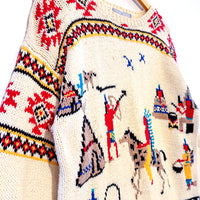 Vintage Hand Knitted Jumper