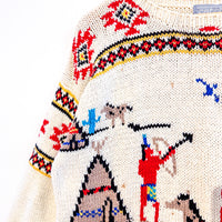 Vintage Hand Knitted Jumper