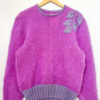 Vintage Lilac Mohair Jumper