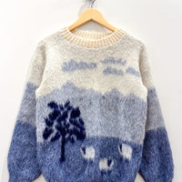 Vintage Sheep Scene Jumper