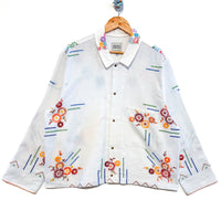Marley embroidered linen shirt