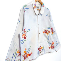 Marley embroidered linen shirt