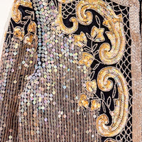 Vintage Gold Sequin Jacket