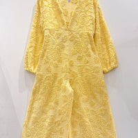 Emma Candlewick Long Sleeve Jumpsuit