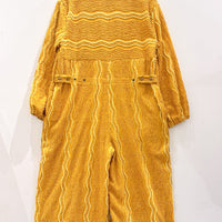 Emma Candlewick Long Sleeve Jumpsuit