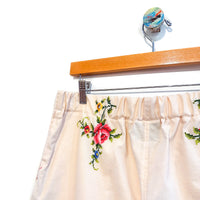 Liv Embroidered Wide Leg Trousers