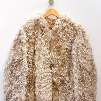 Vintage Sheepskin Cream Jacket