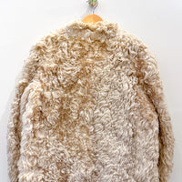 Vintage Sheepskin Cream Jacket
